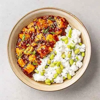 Mapo Tofu With Edamame Jasmine Rice